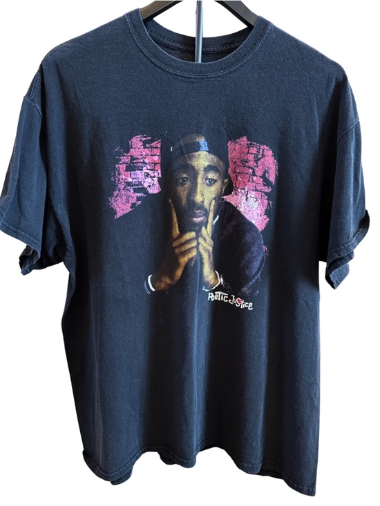 Other - Retro Poetic Justice Tupac Shakur Black Rap Tee Short Sleeve - L